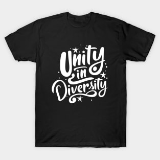 Unity in Diversity - Diverse Colours T-Shirt